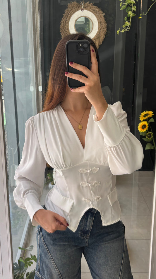 Blusa Corset