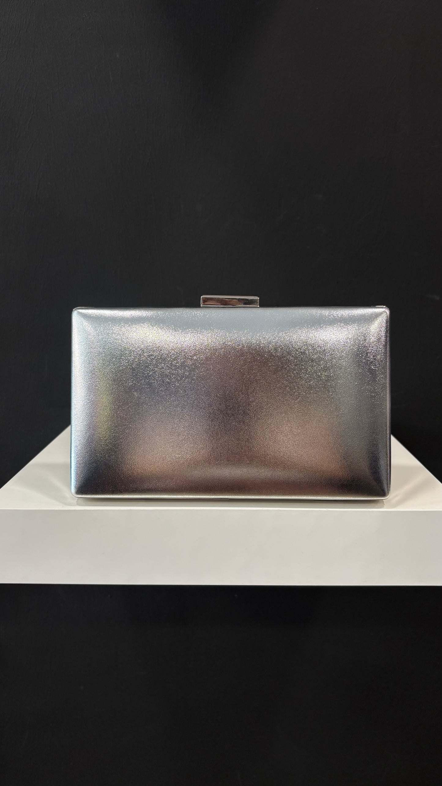 Bolso Plata Metalizado