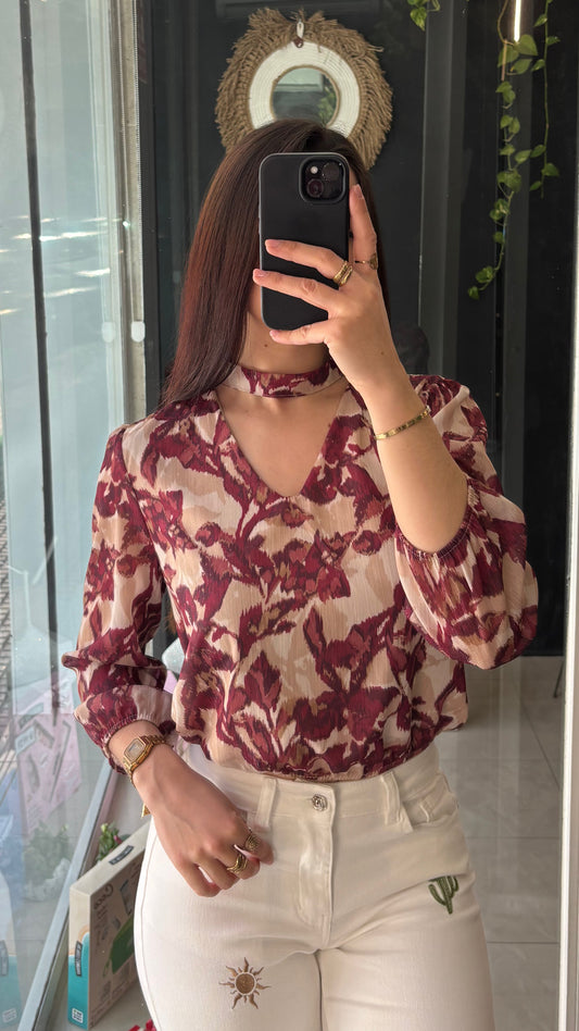 Blusa Estampada
