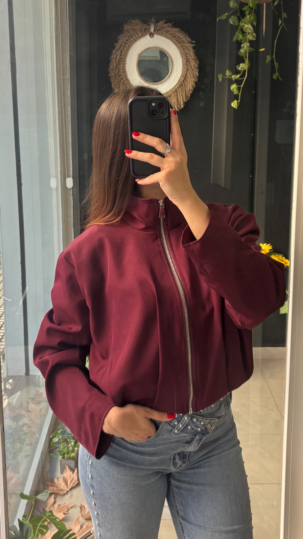 Chaqueta Bomber