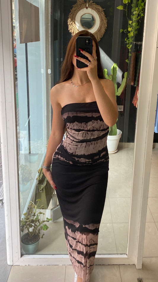 Vestido Midi Gasa