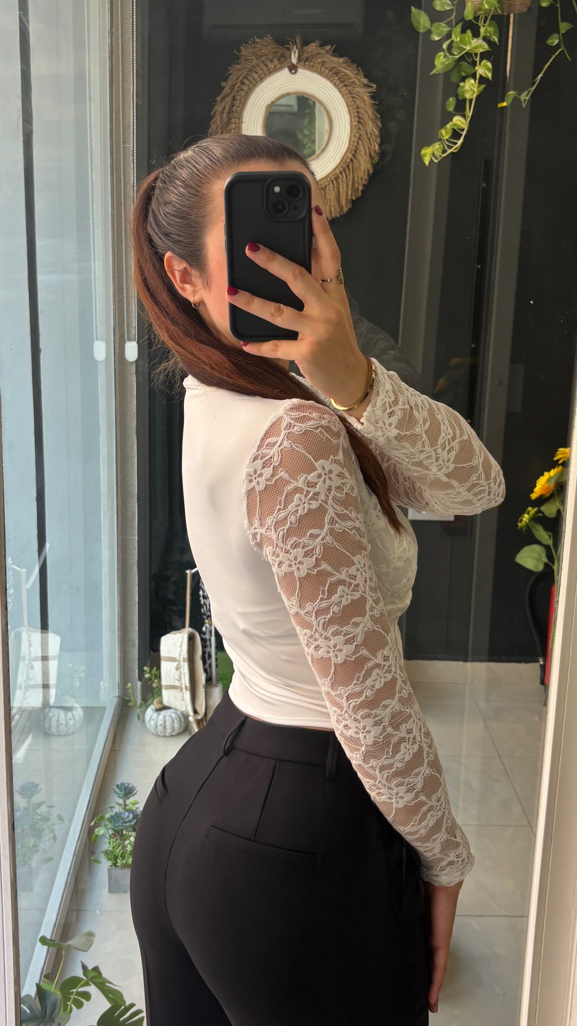 Top Encaje Corset