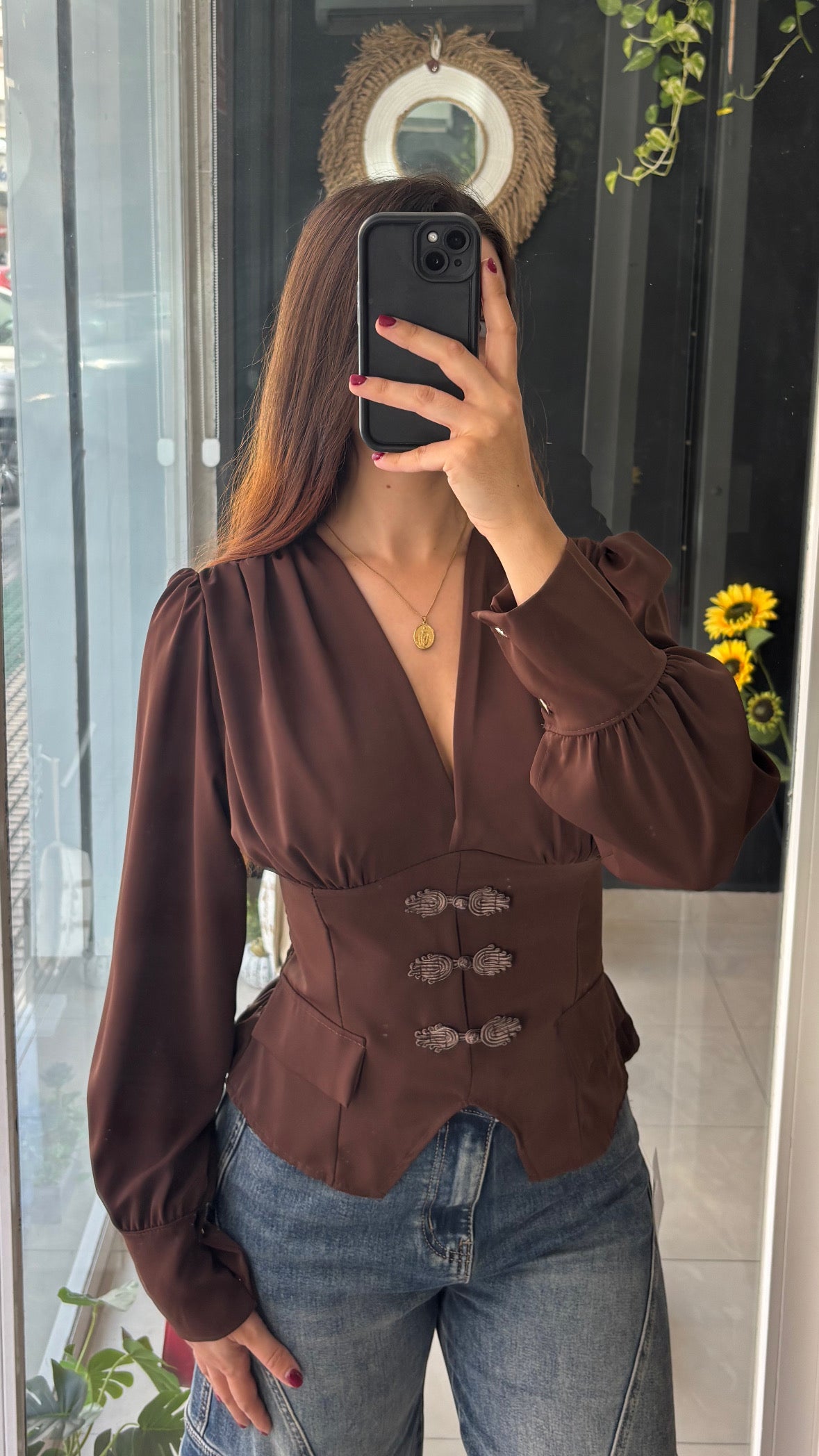 Blusa Corset
