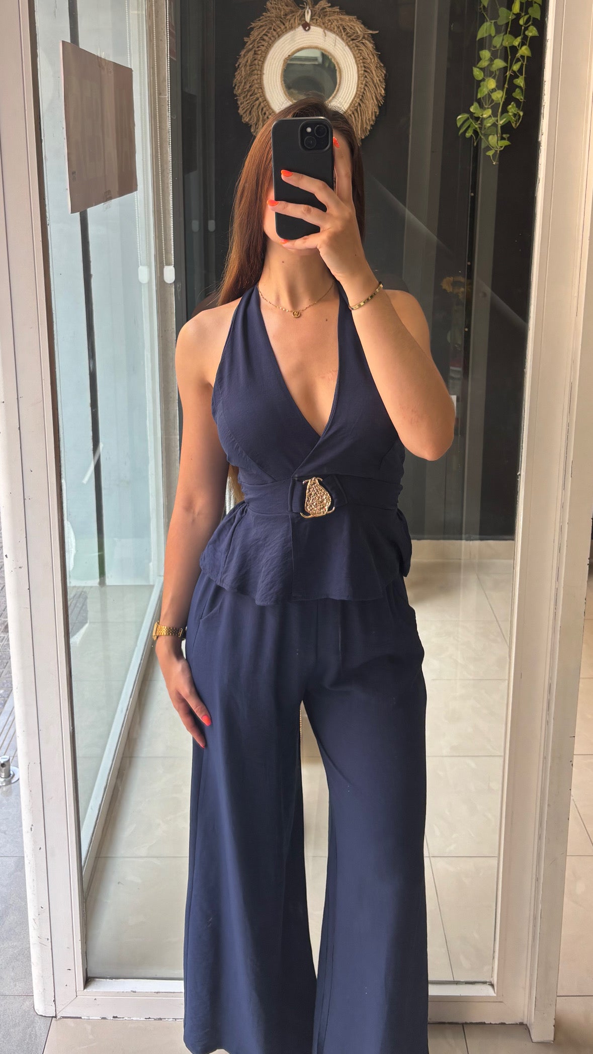 Conjunto Lino Hebilla