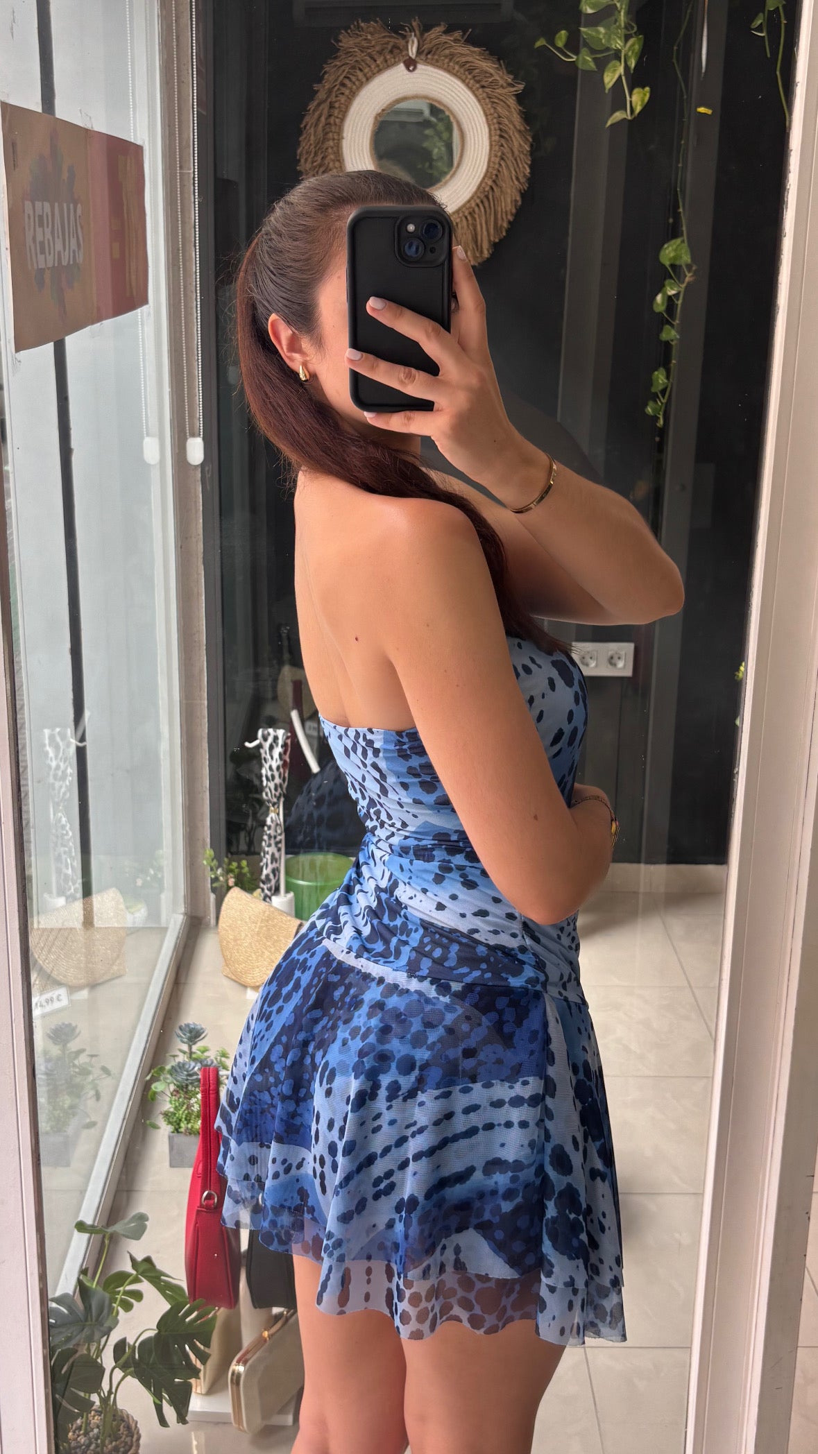 Vestido Gasa Estampado