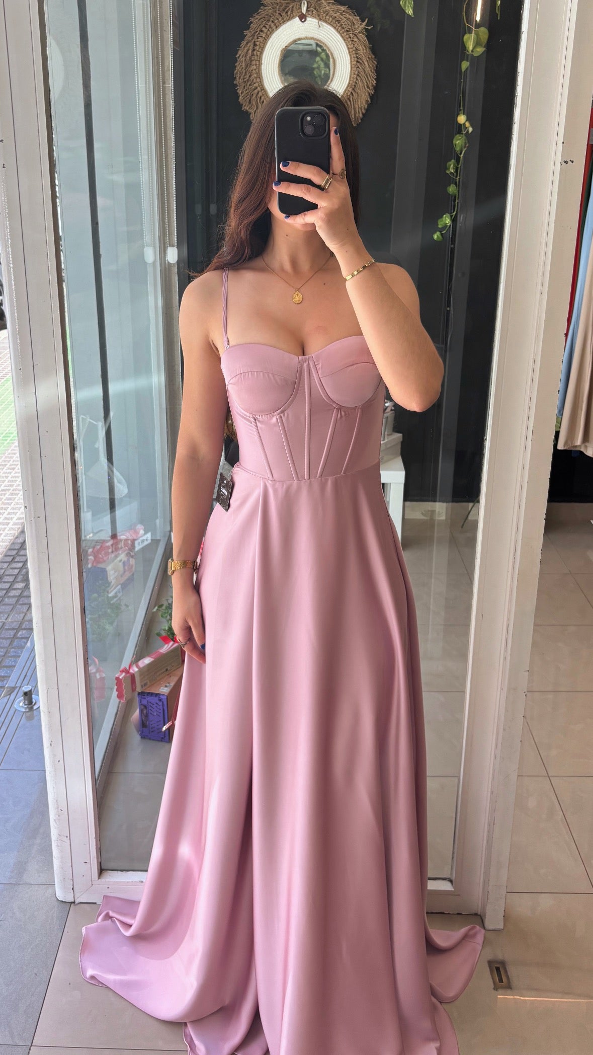 Vestido Corset Vuelo