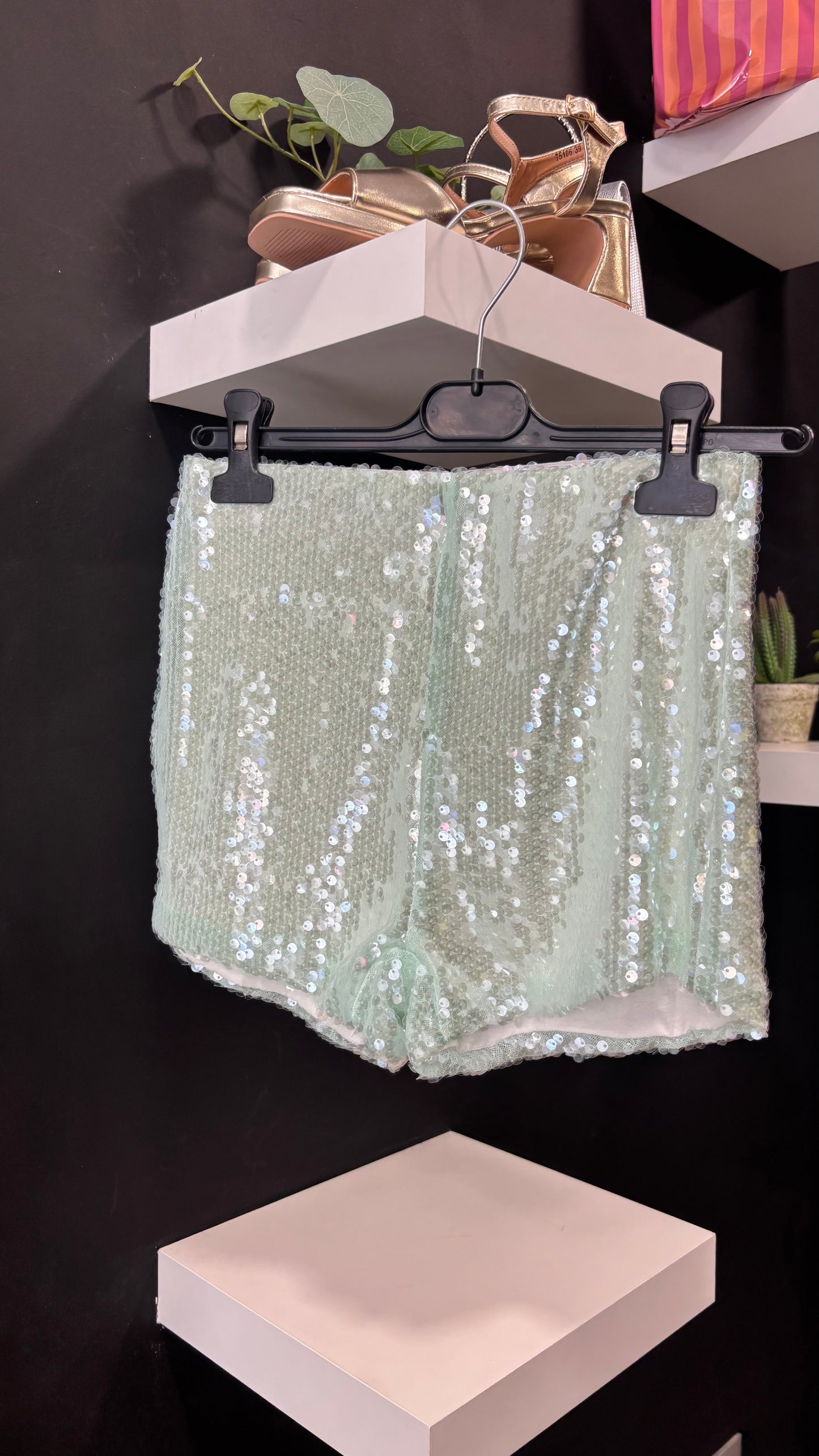 Short Lentejuelas