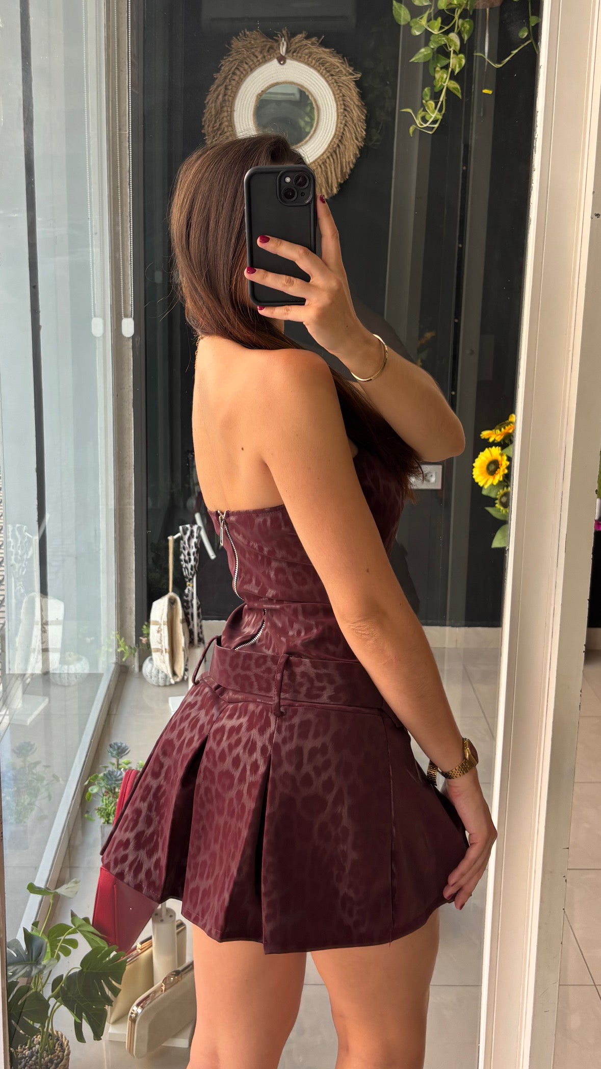 Vestido Leopardo
