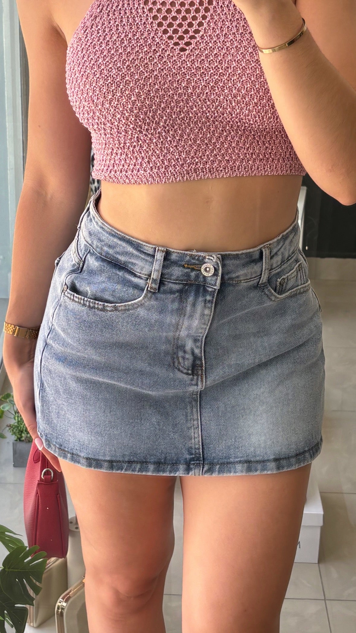 Falda Pantalón Vaquera