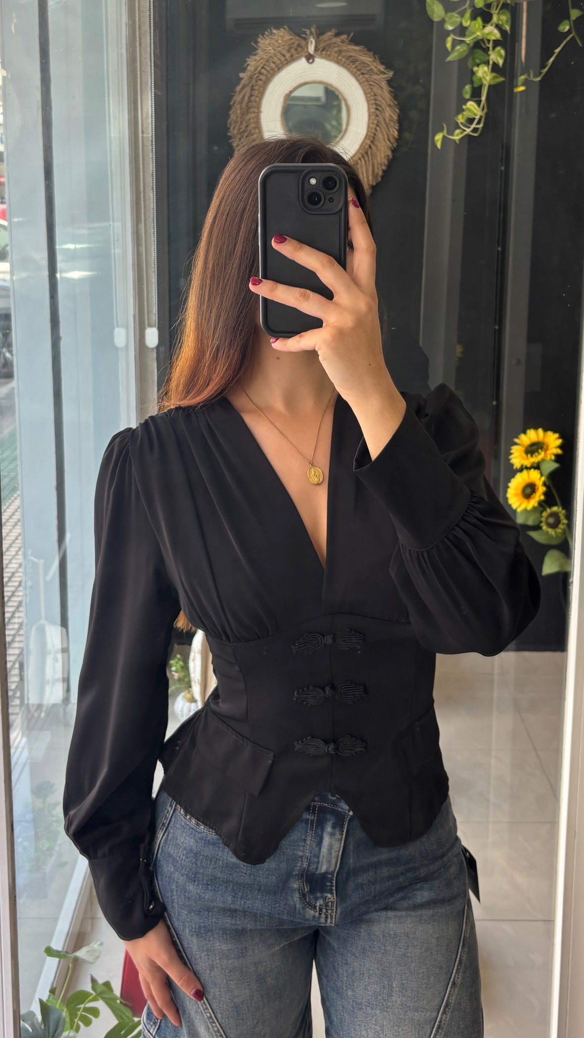 Blusa Corset