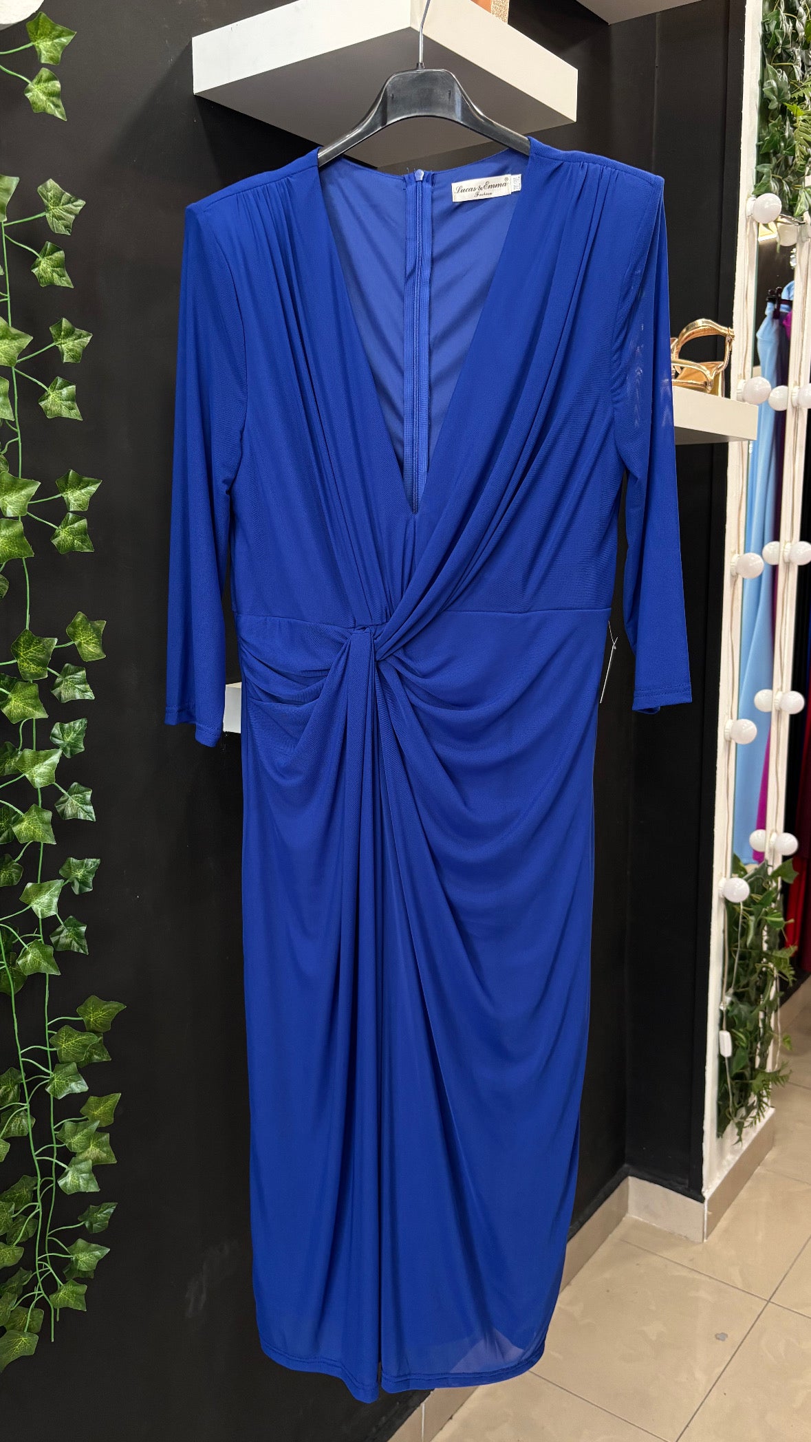 Vestido Corto Talla Grande