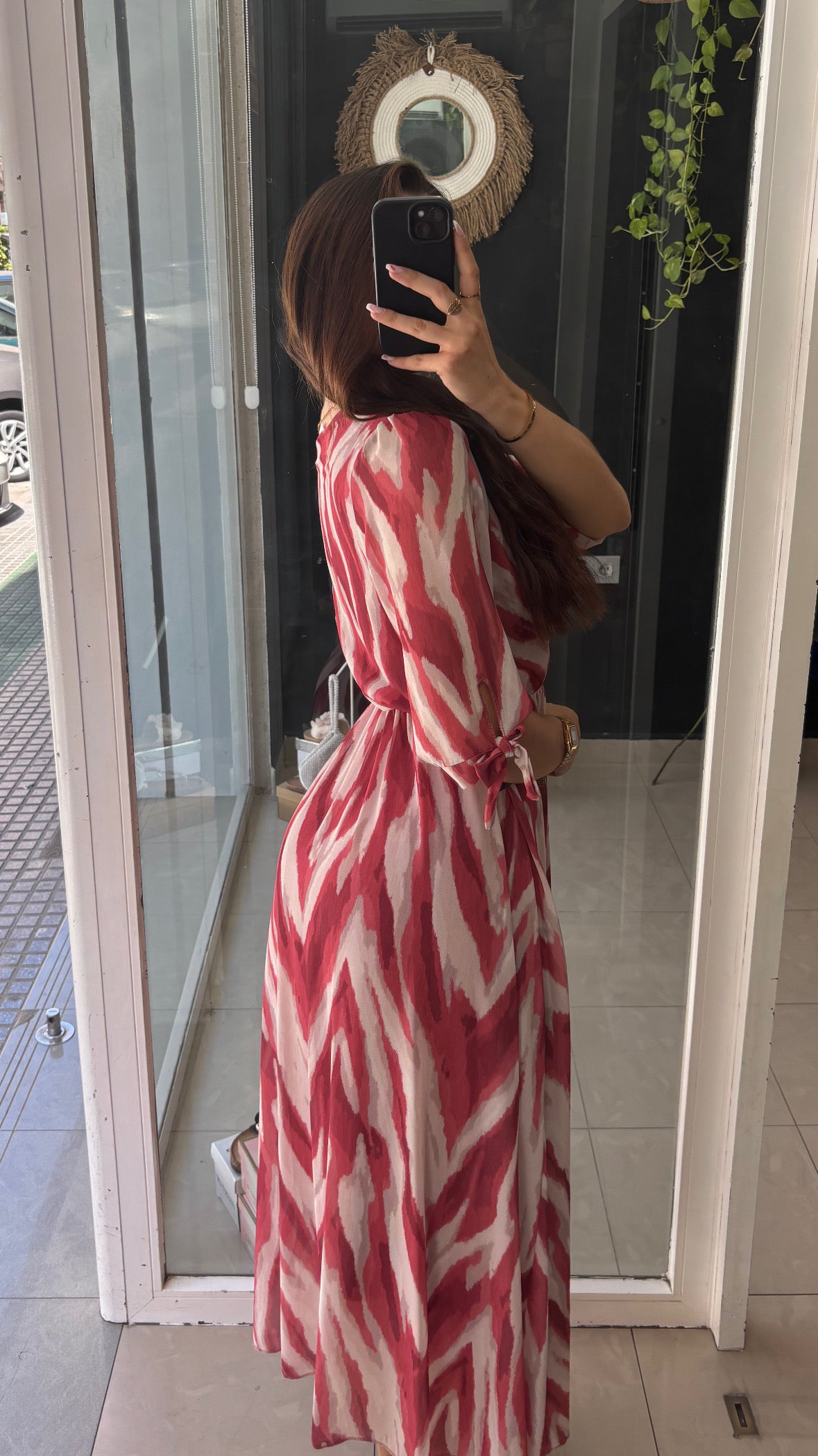 Vestido Gasa Estampado