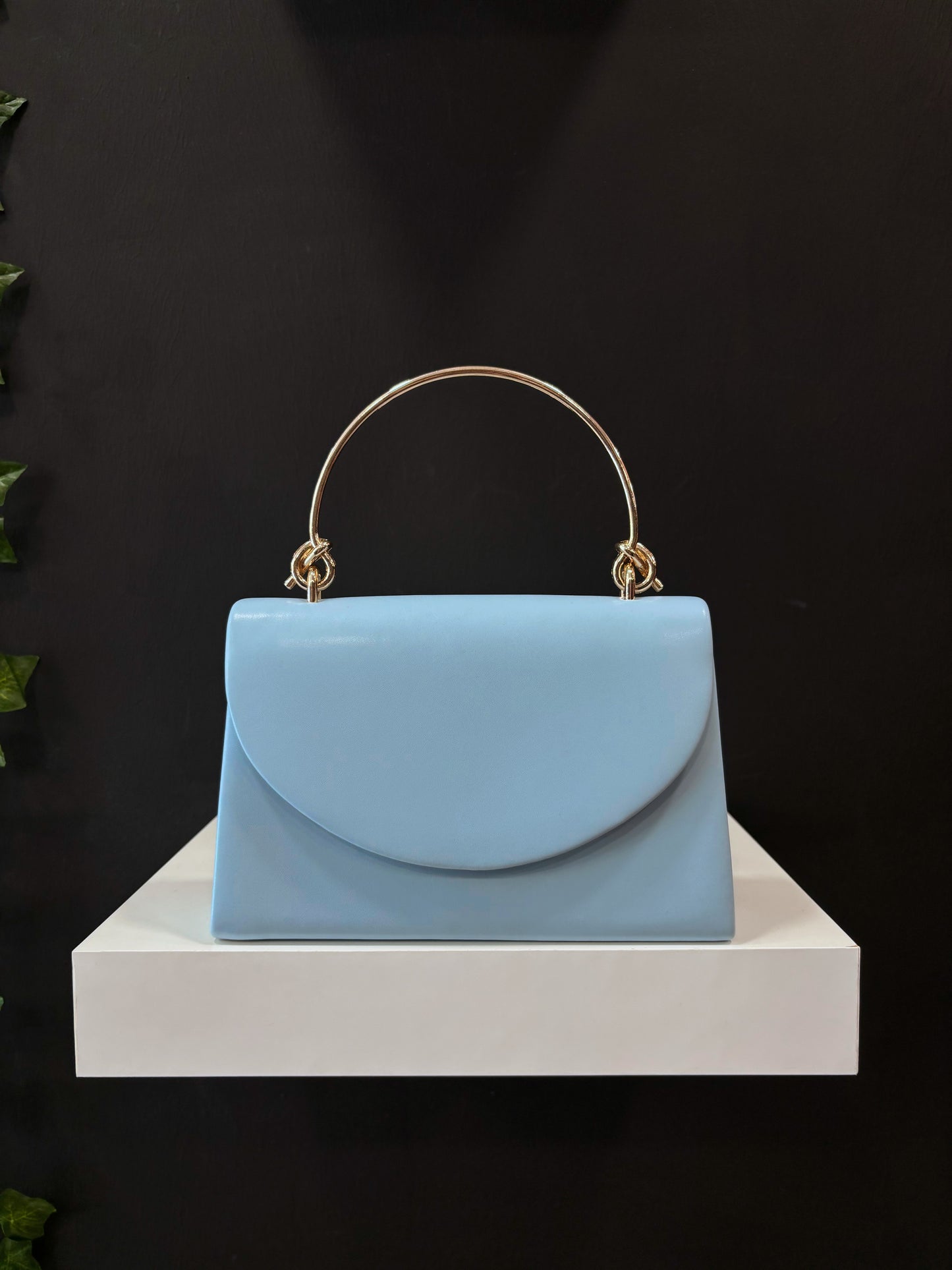 Bolso Celeste