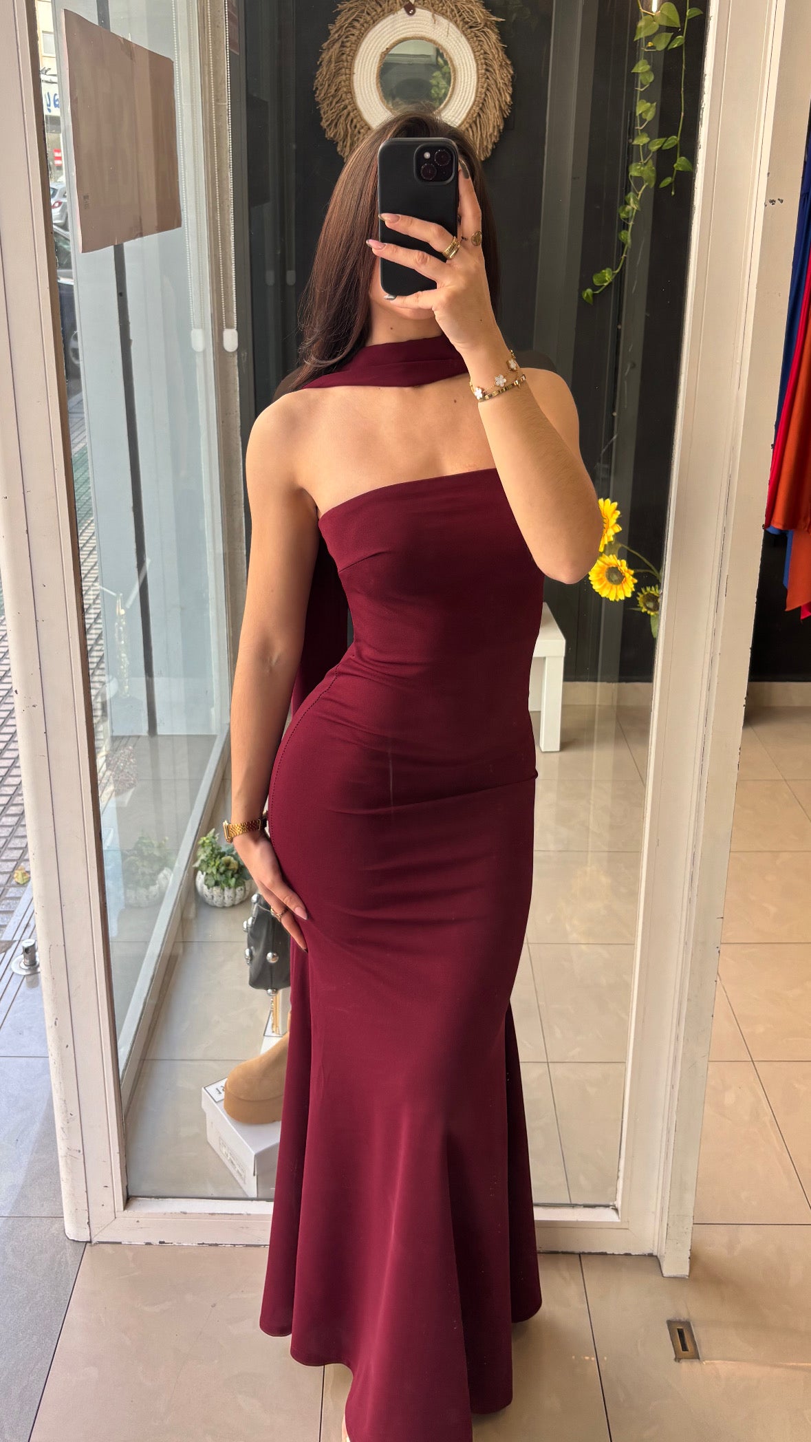 Vestido Honor Choker