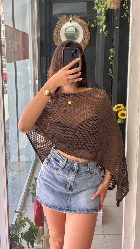 Poncho Crochet