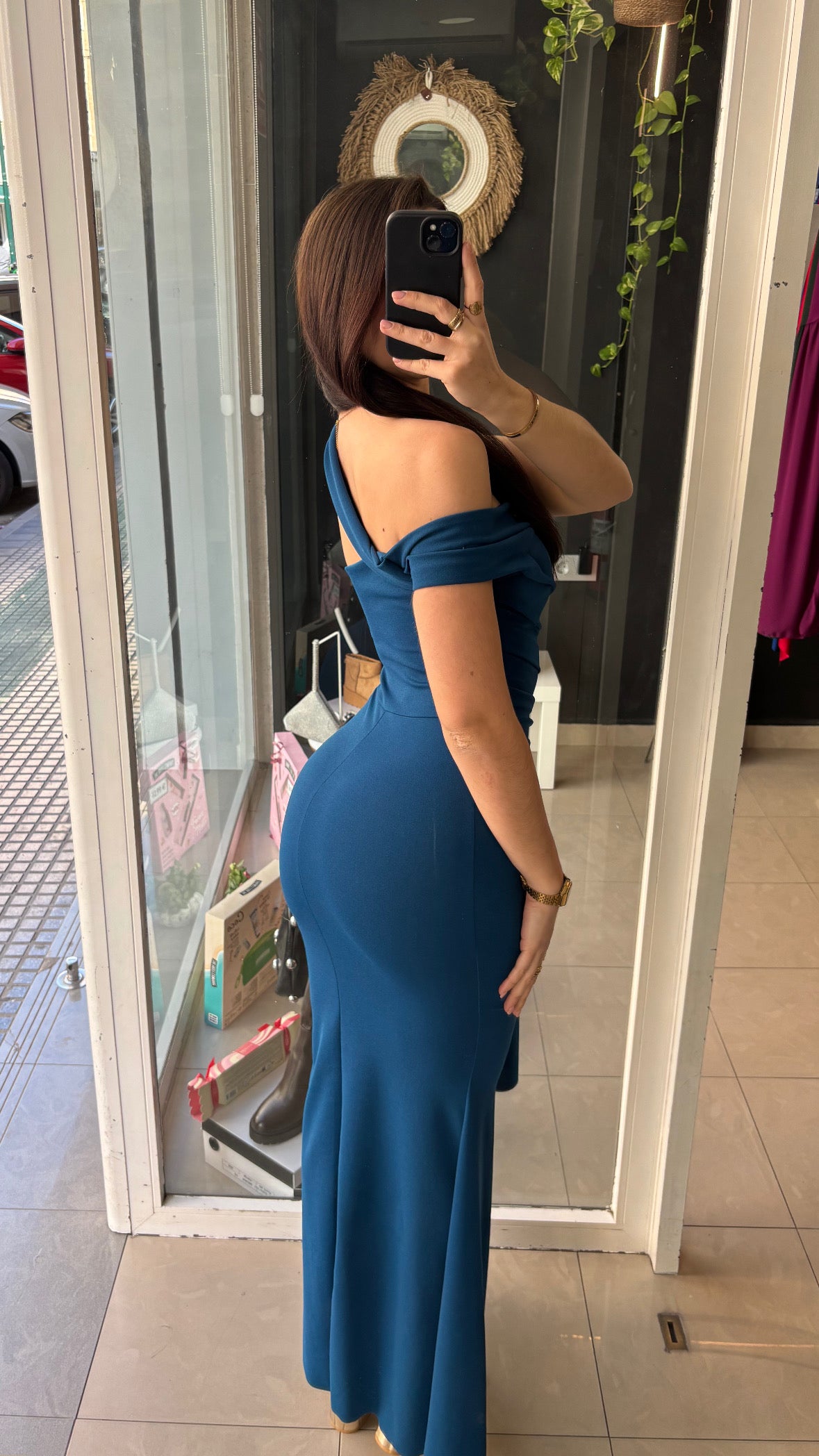 Vestido Honor Punto Drapeado