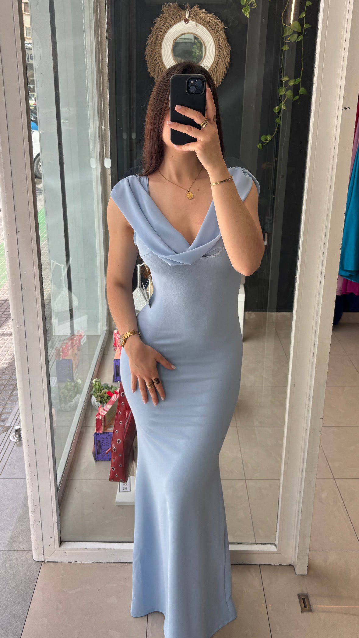 Vestido Capa Gasa