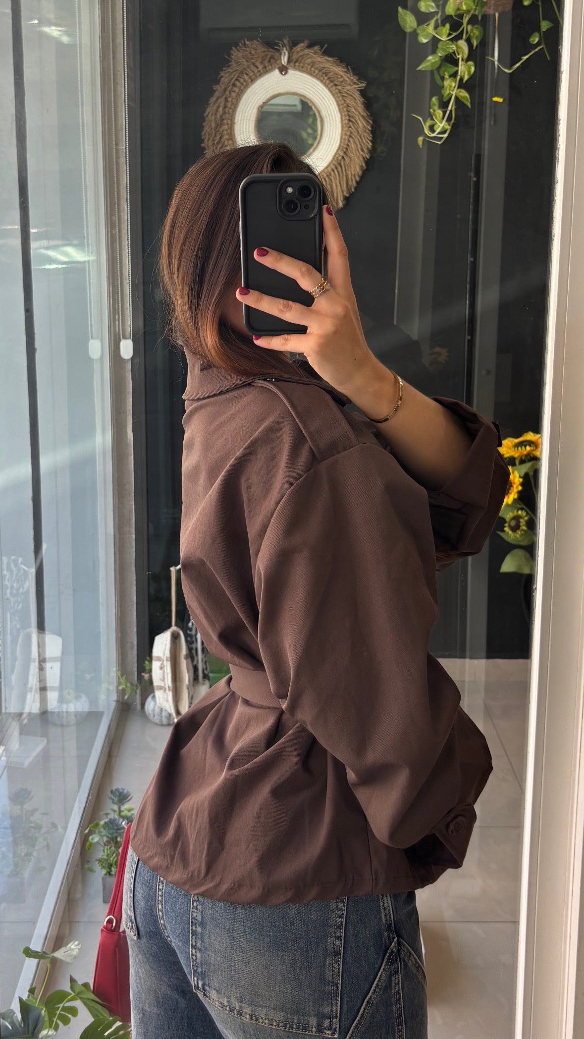 Gabardina Corta