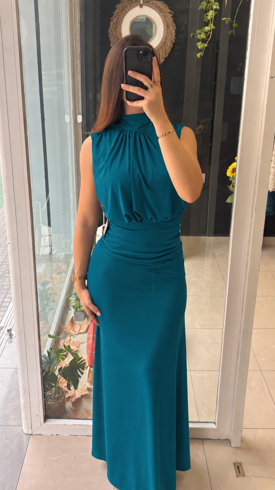 Vestido Midi Halter