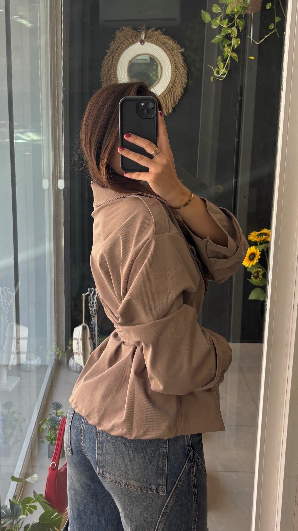 Gabardina Corta