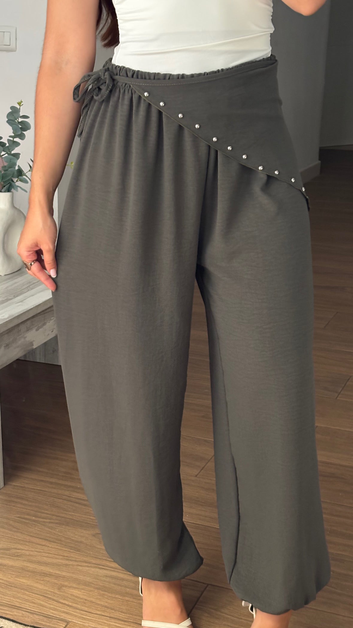 Pantalón Pañuelo Tachuelos