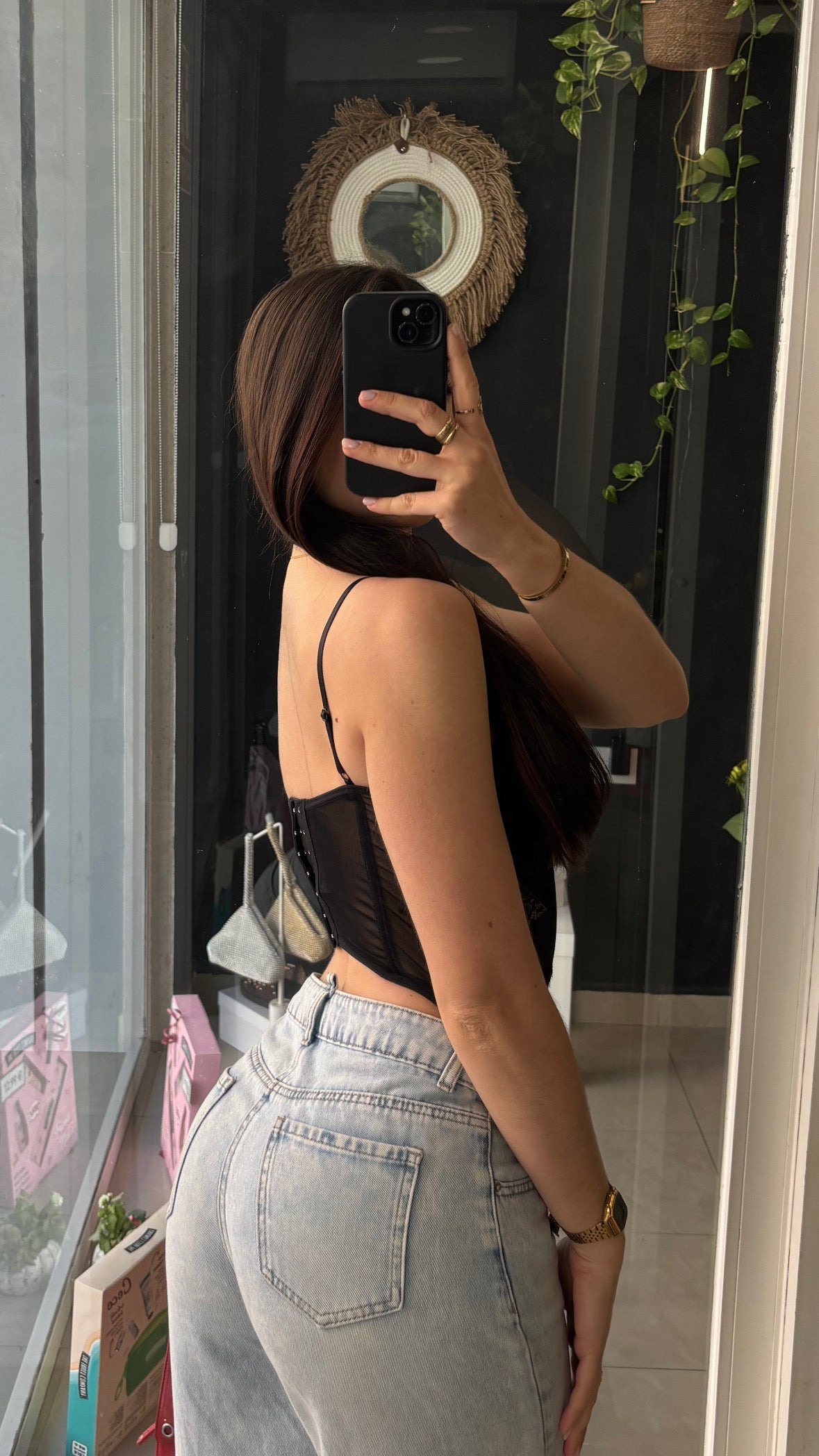 Corset Encaje Transparencias