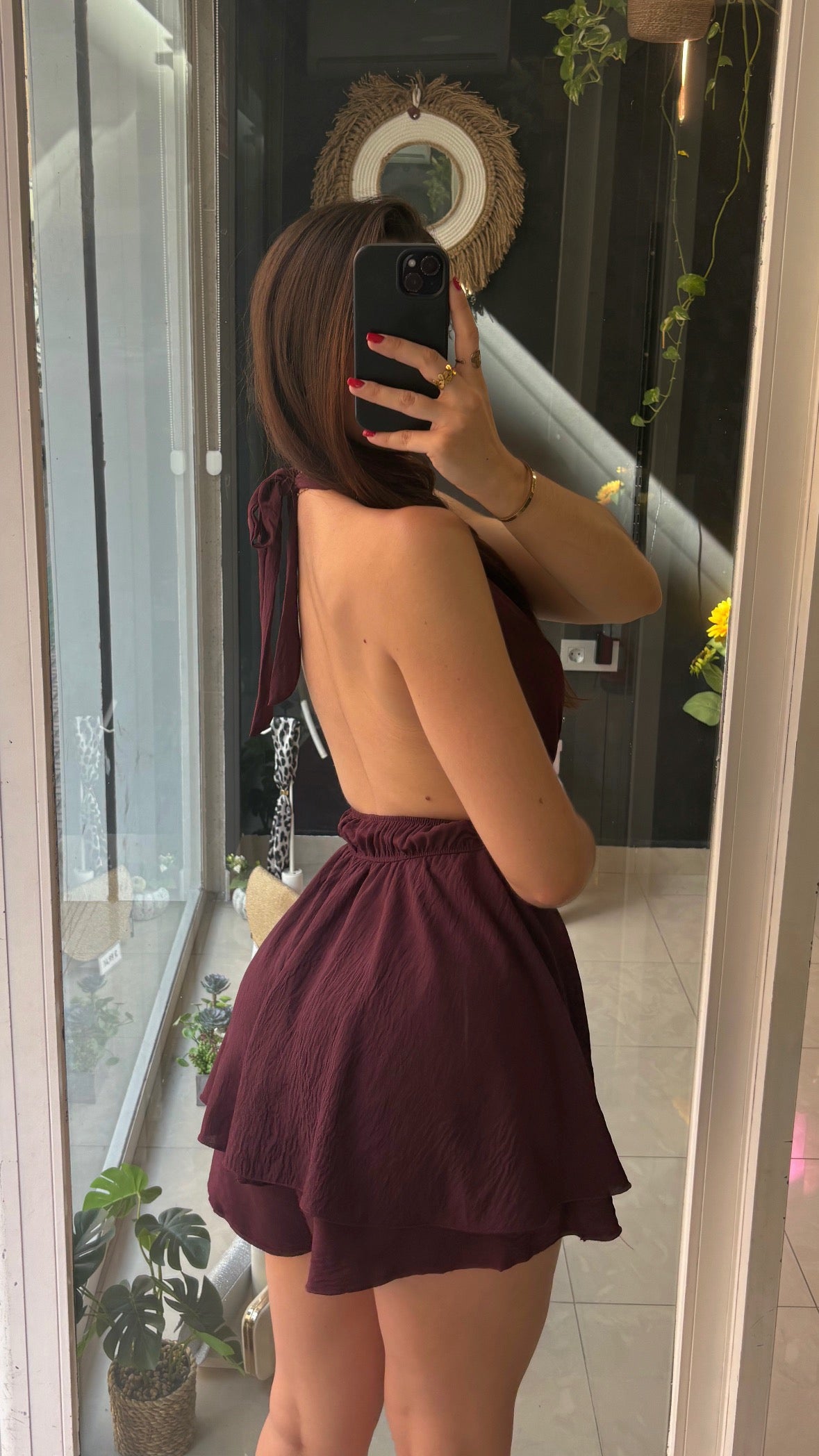 Vestido Corto Vuelo