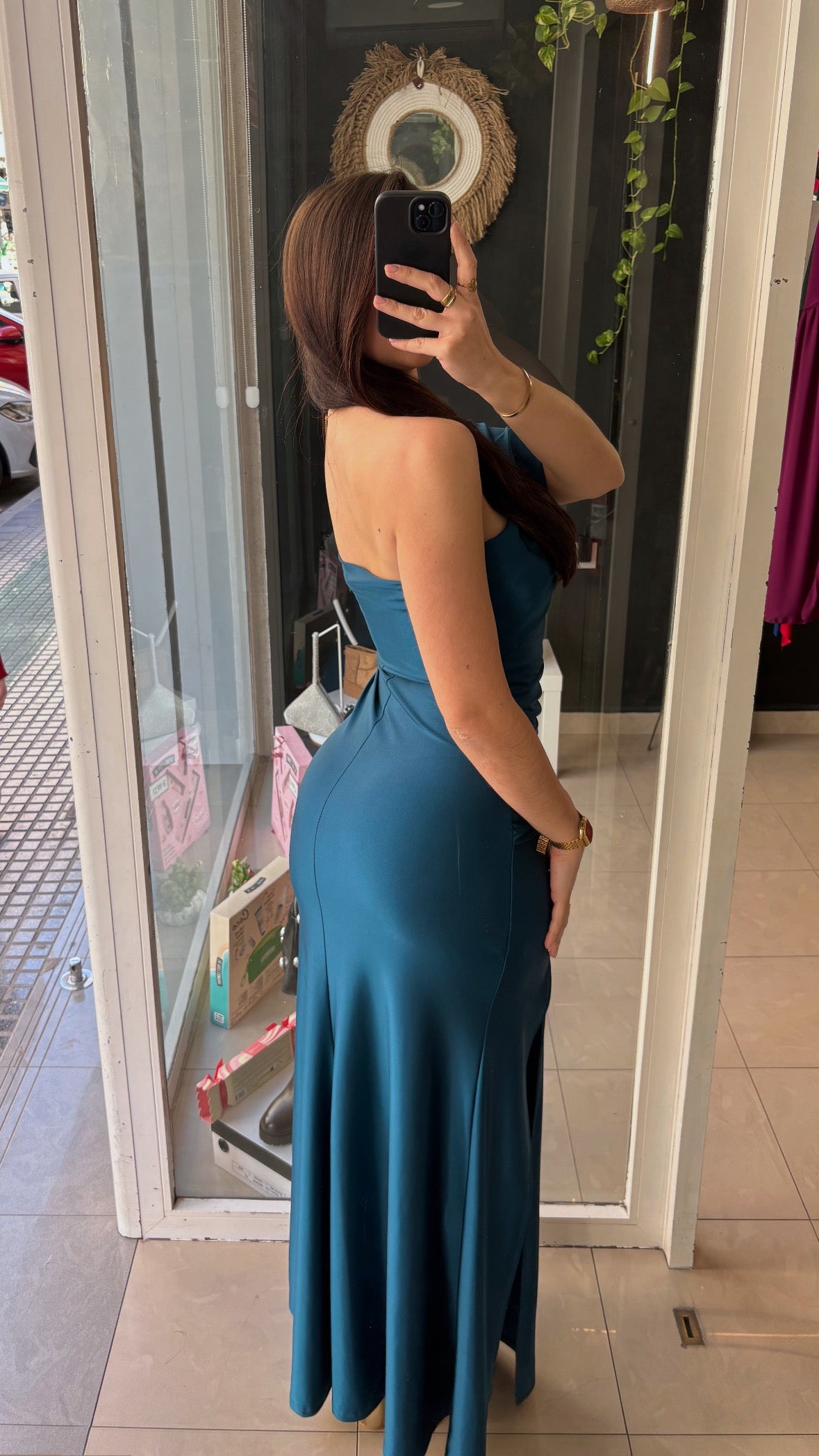 Vestido Honor Licra Drapeado