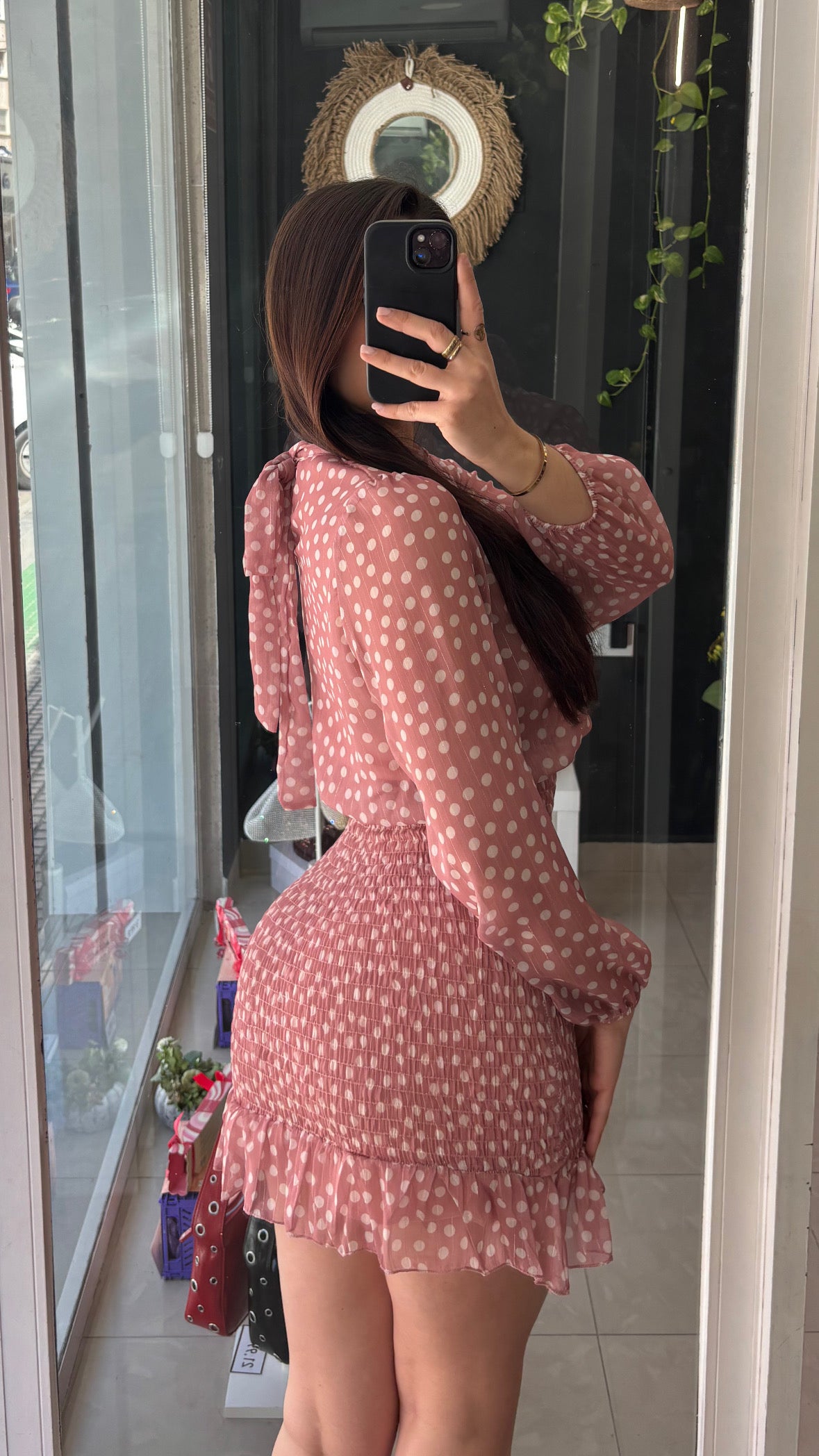 Vestido Lunares