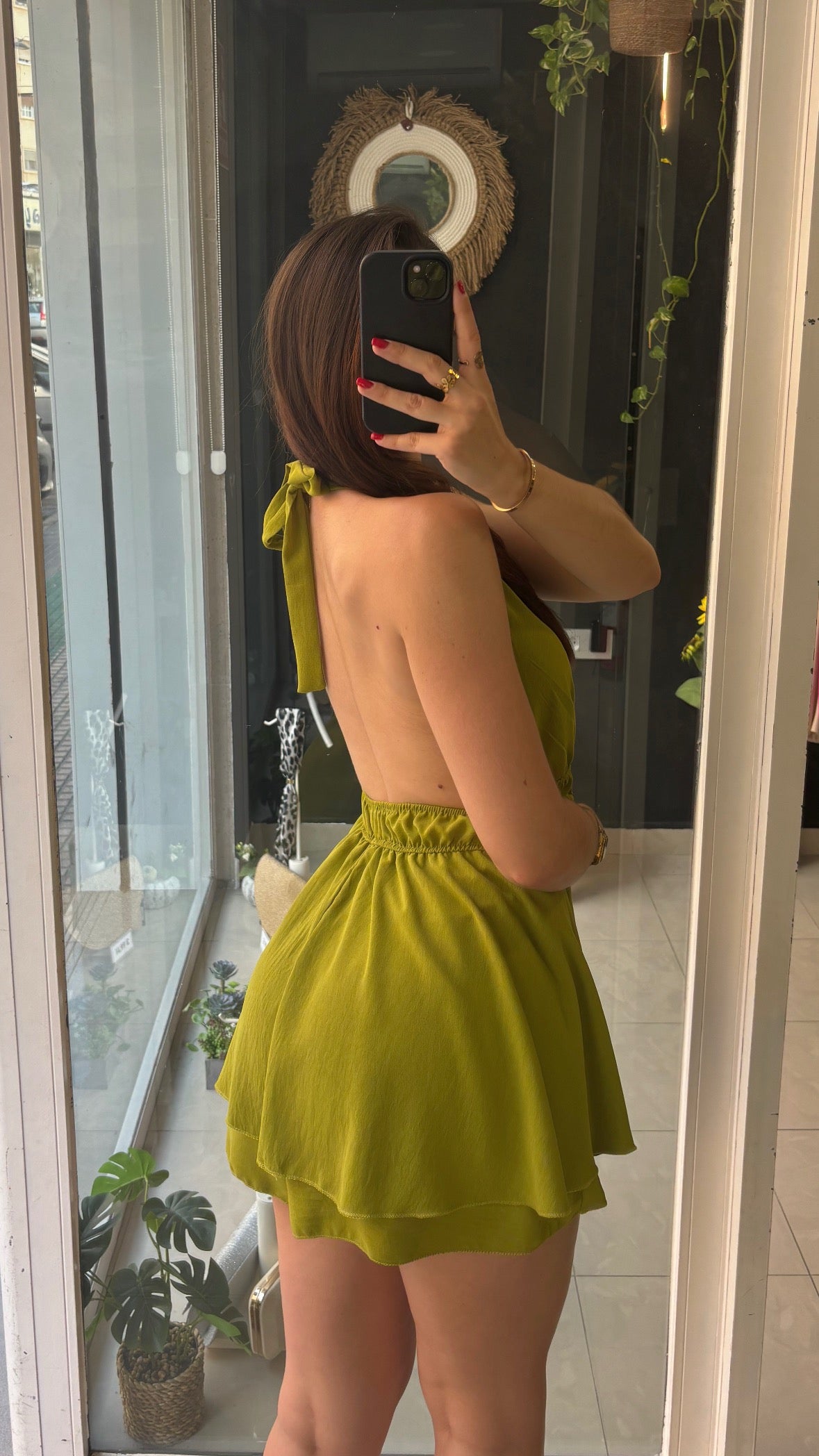 Vestido Corto Vuelo