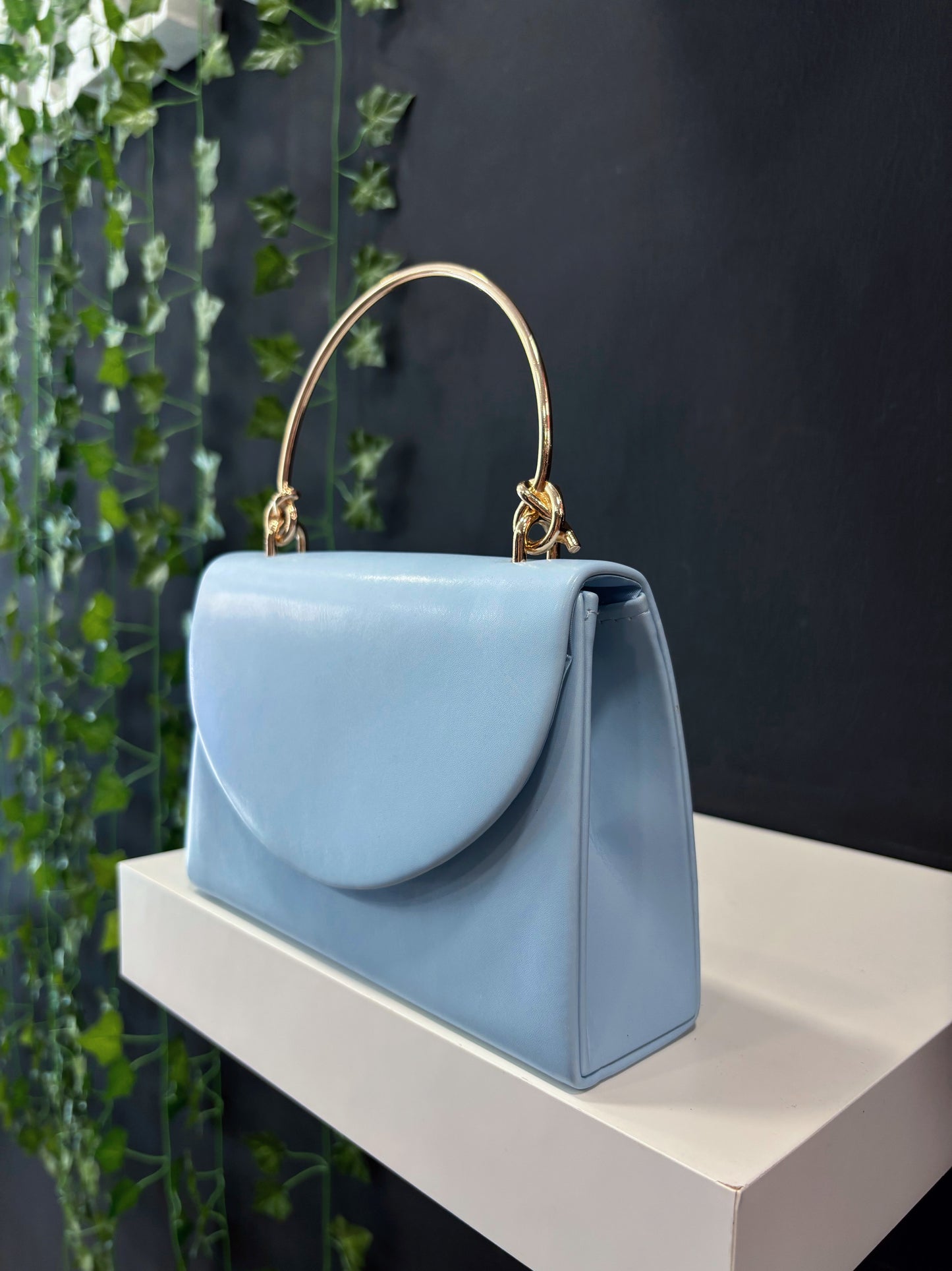 Bolso Celeste