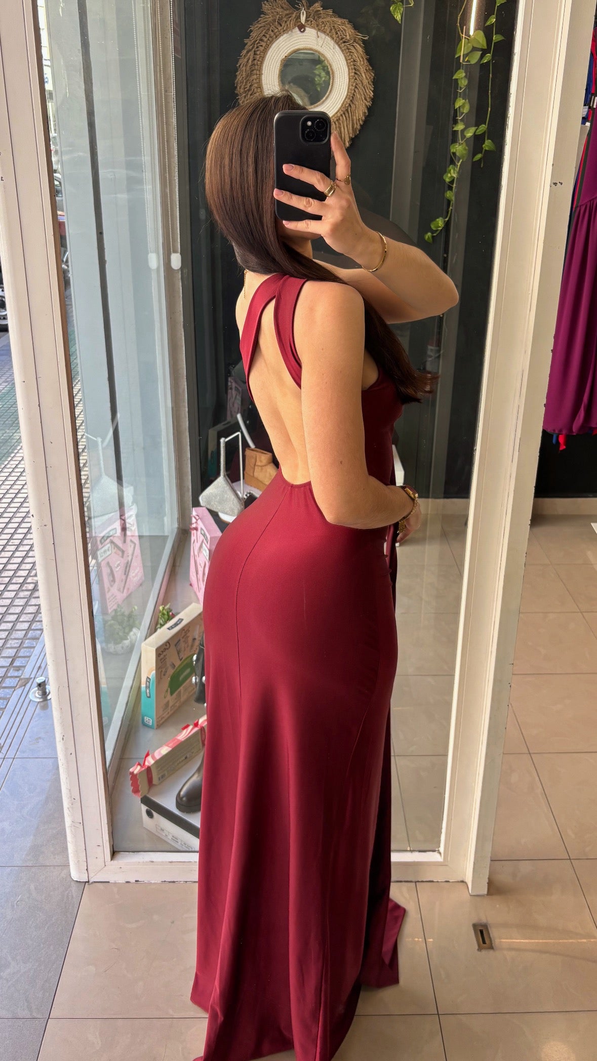 Vestido Asimétrico Capa