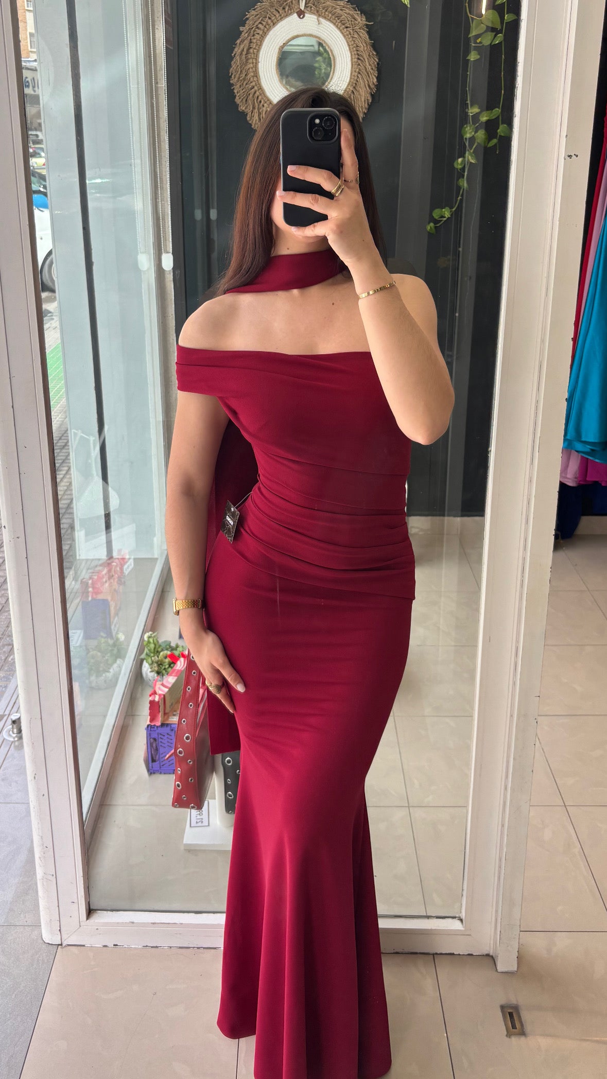 Vestido Honor Punto Drapeado