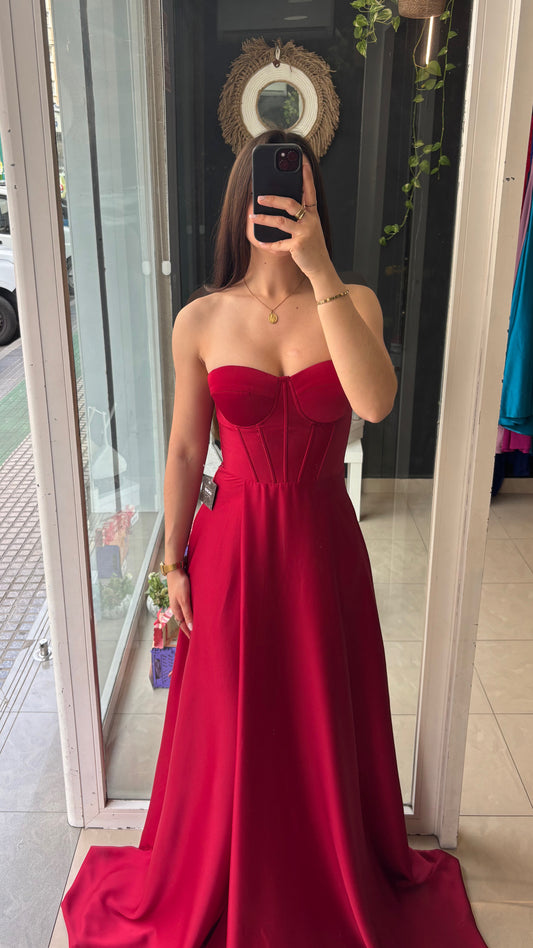 Vestido Corset Vuelo
