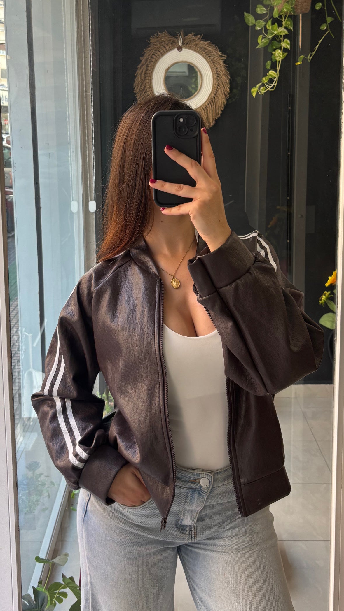 Chaqueta Rayas