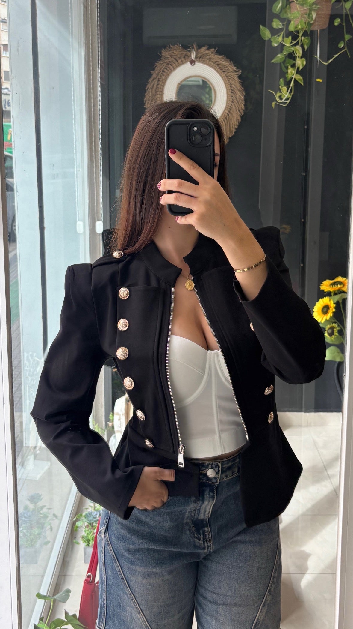 Chaqueta Militar Hombreras