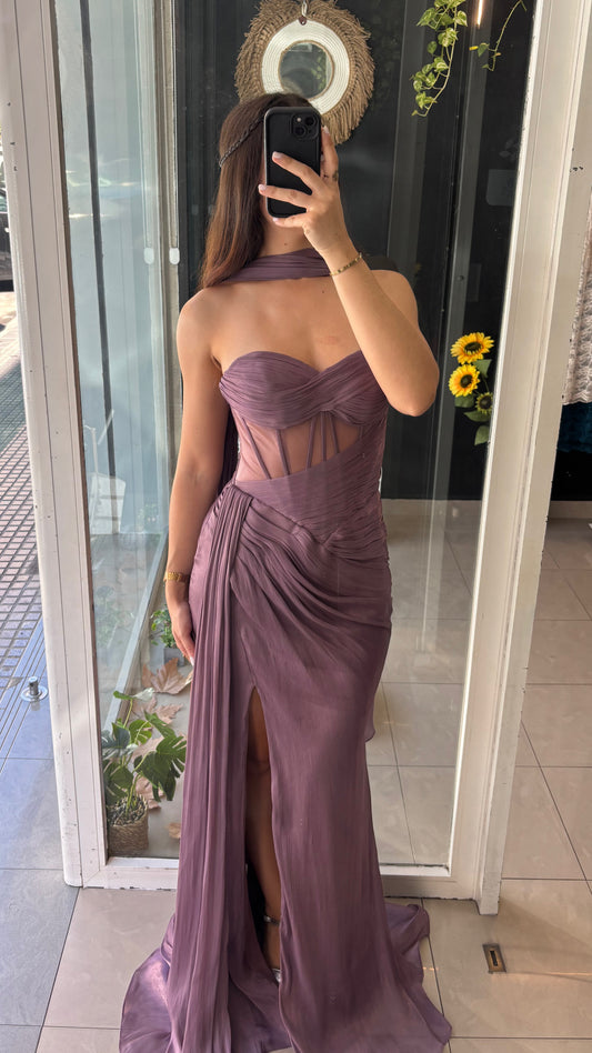 Vestido Corset Brillo
