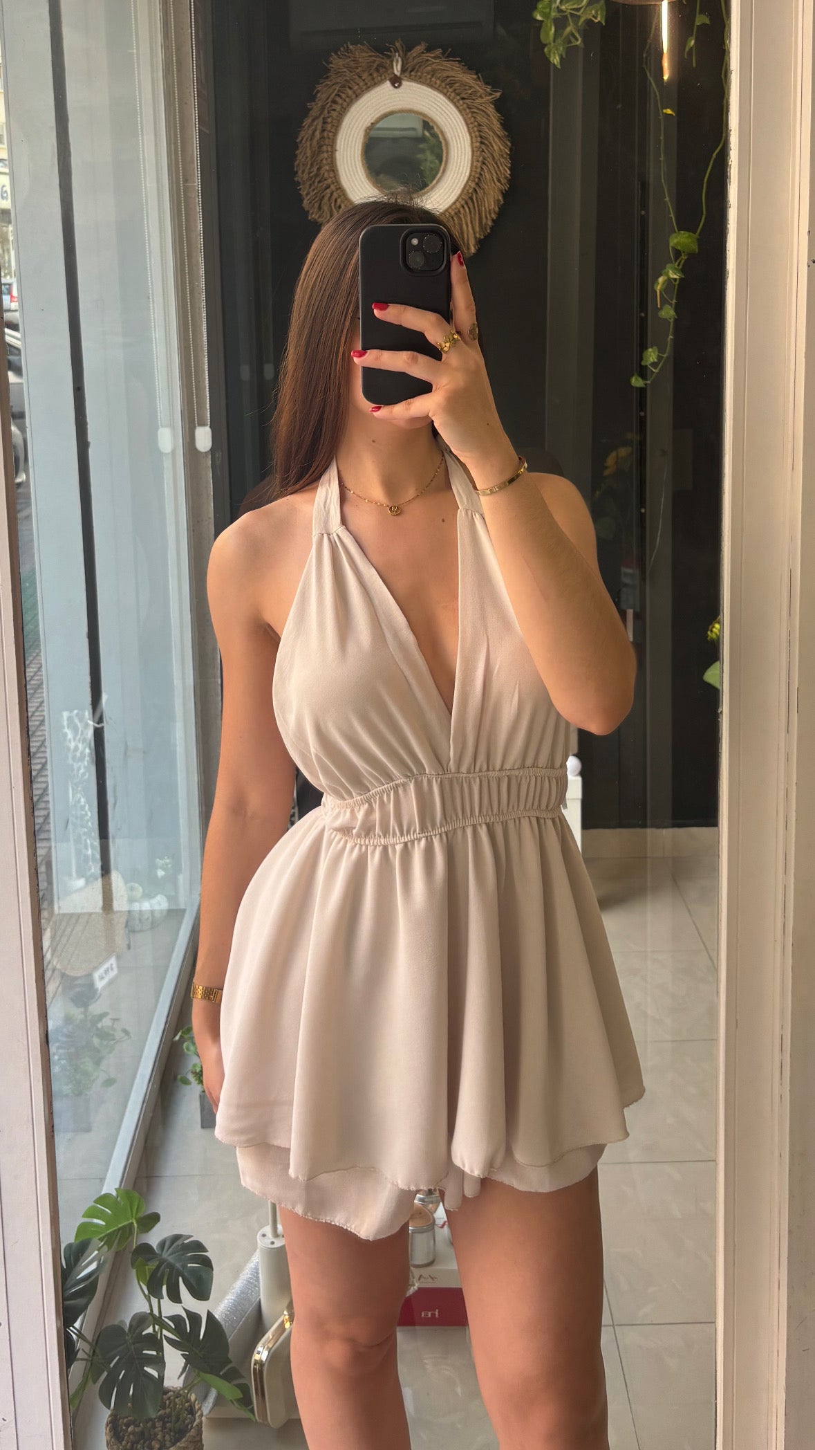 Vestido Corto Vuelo