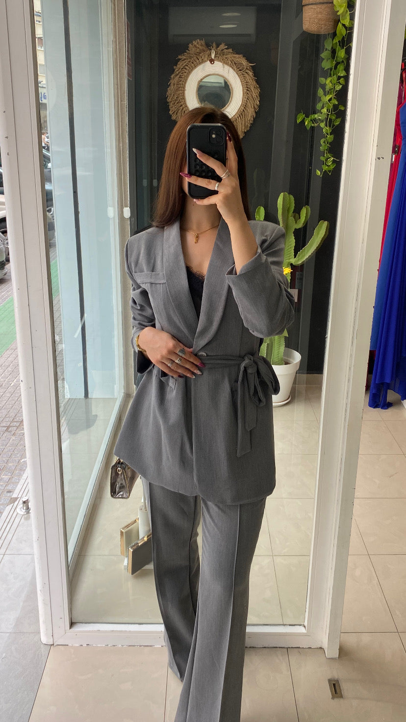 Traje Gris