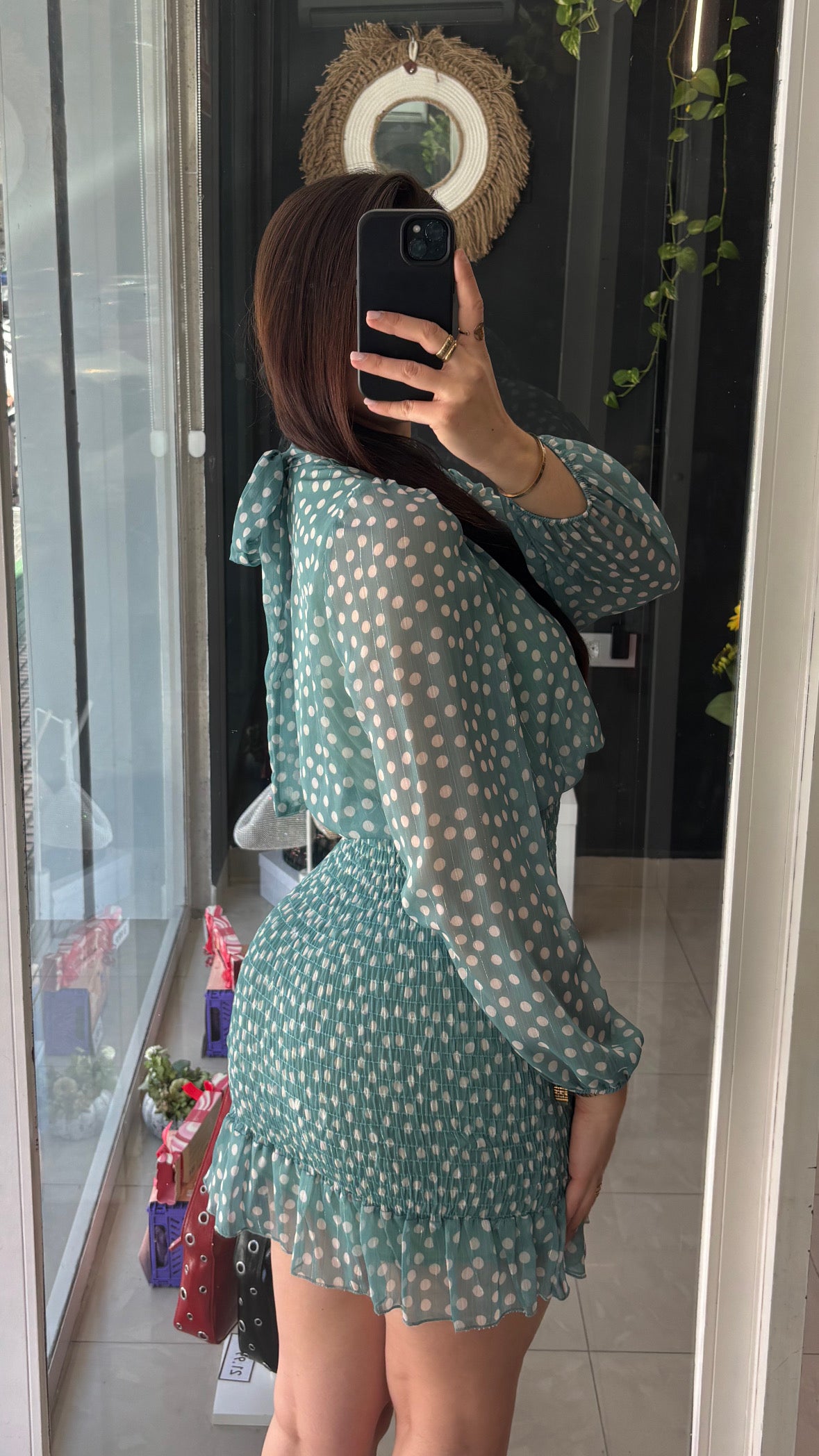 Vestido Lunares