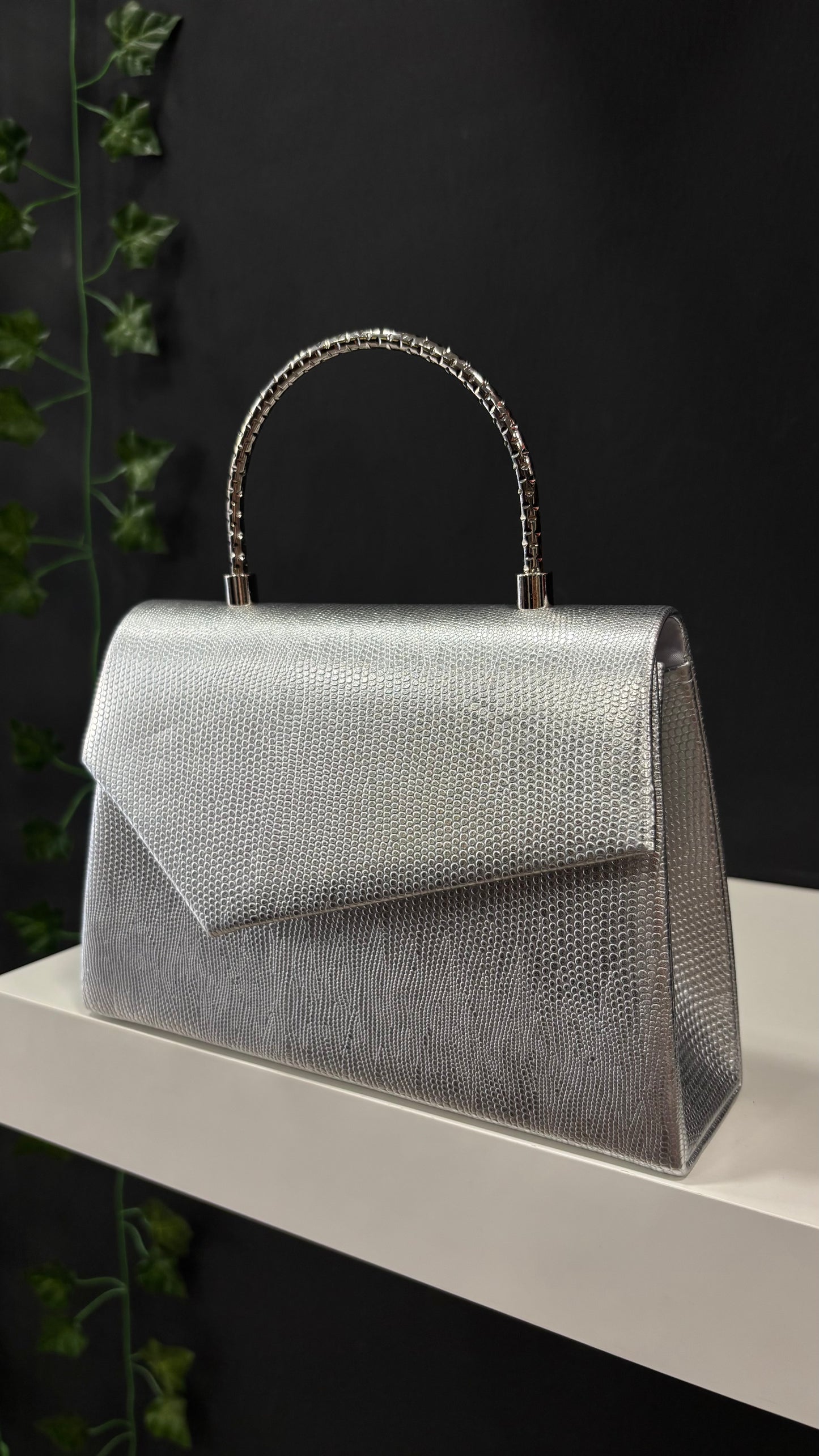 Bolso Plateado