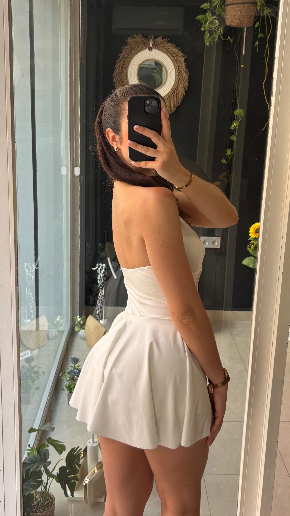 Vestido Halter Corset