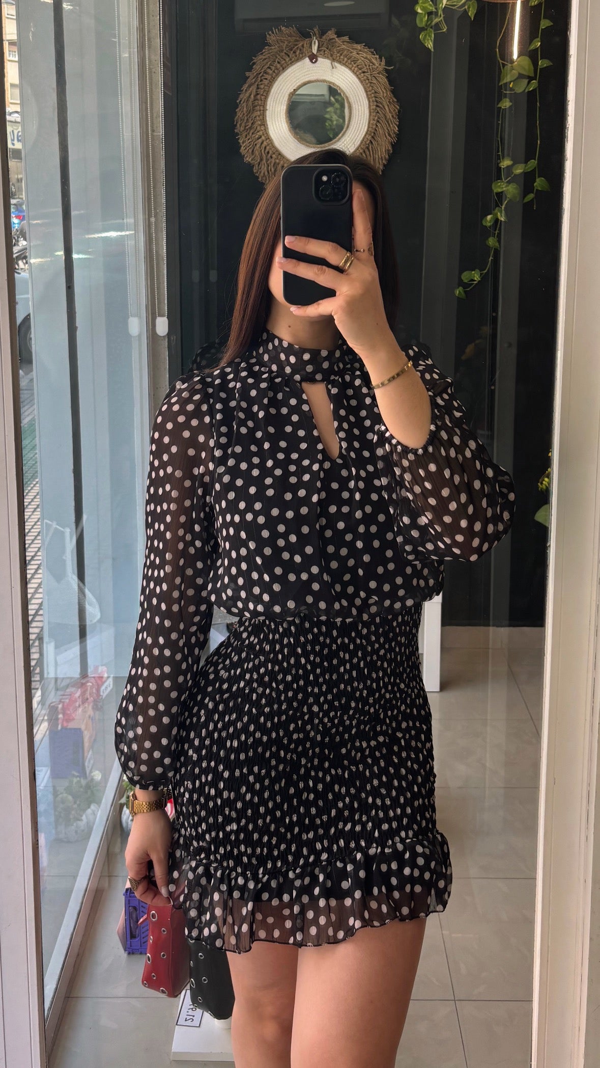 Vestido Lunares