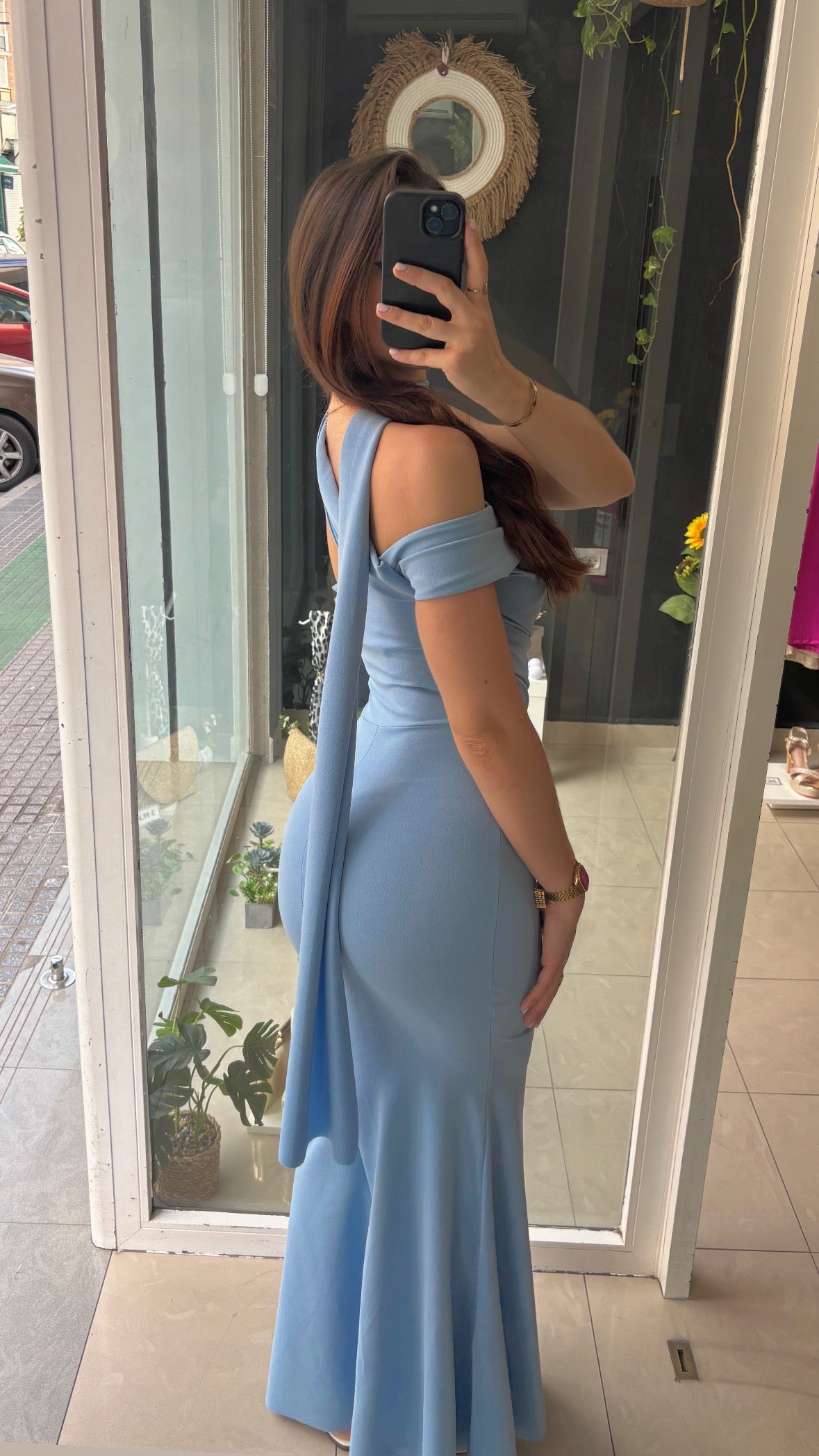 Vestido Honor Punto Drapeado