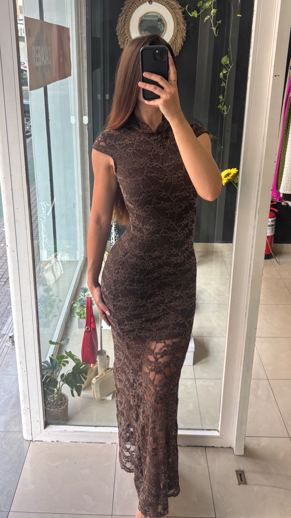 Vestido Japonés Encaje
