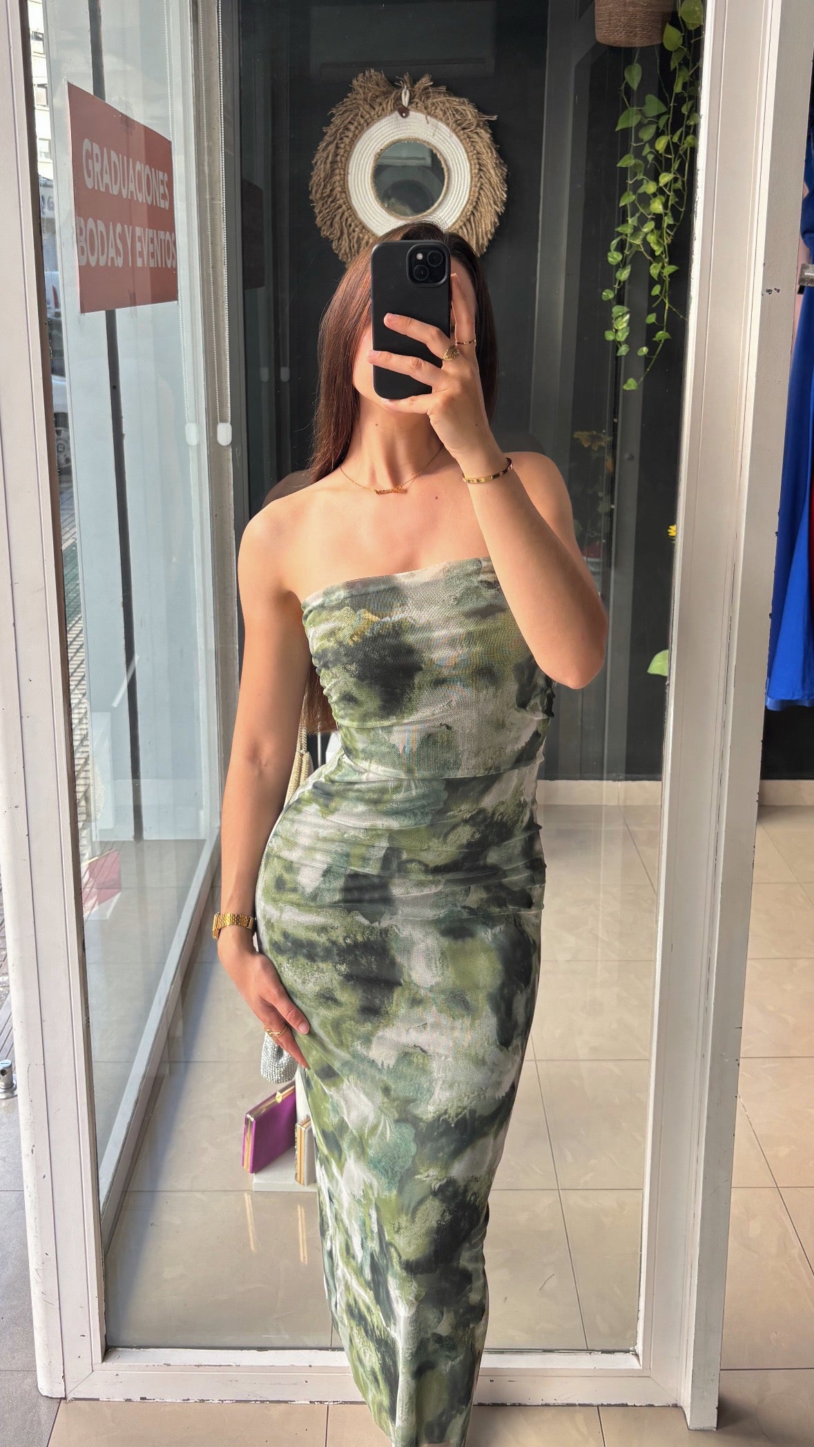Vestido Midi Gasa