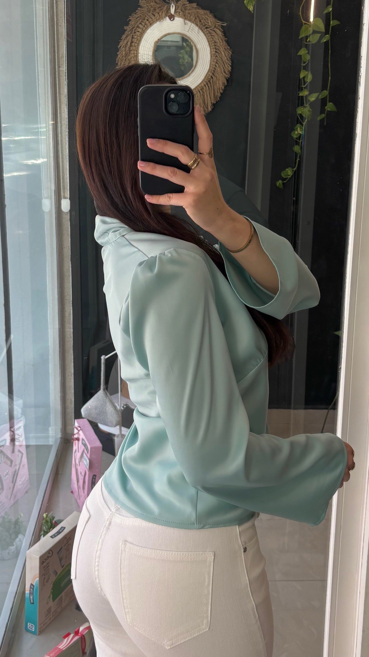 Blusa Satinada
