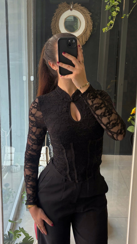 Top Encaje Corset