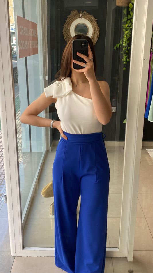 Pantalón Ancho Cinturón