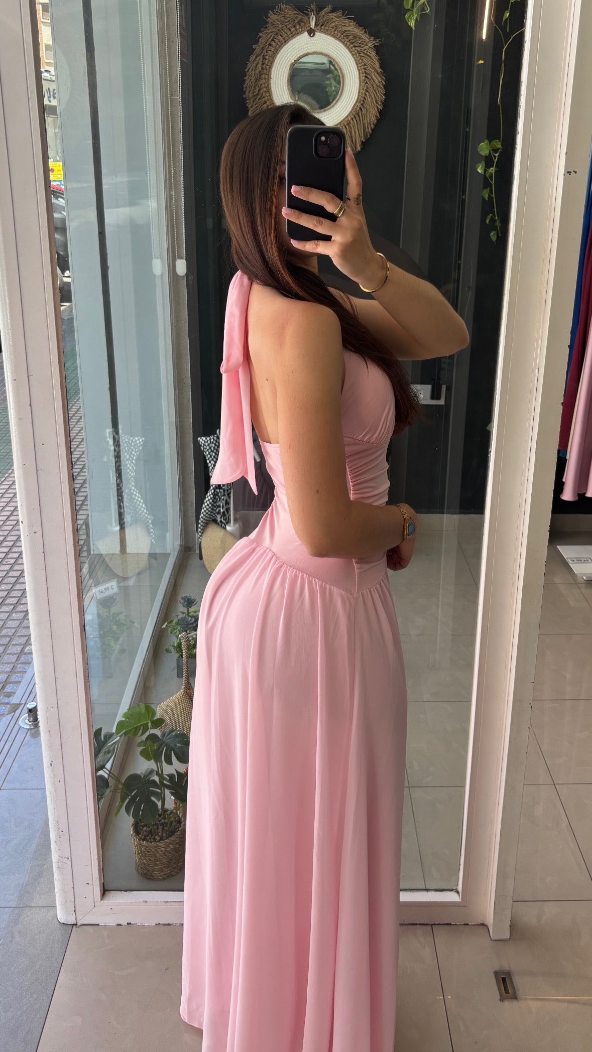 Vestido Halter Vuelo